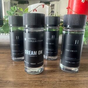 Hotel Collection Dream On Fragrance Oil Set - Black and White- set of 4